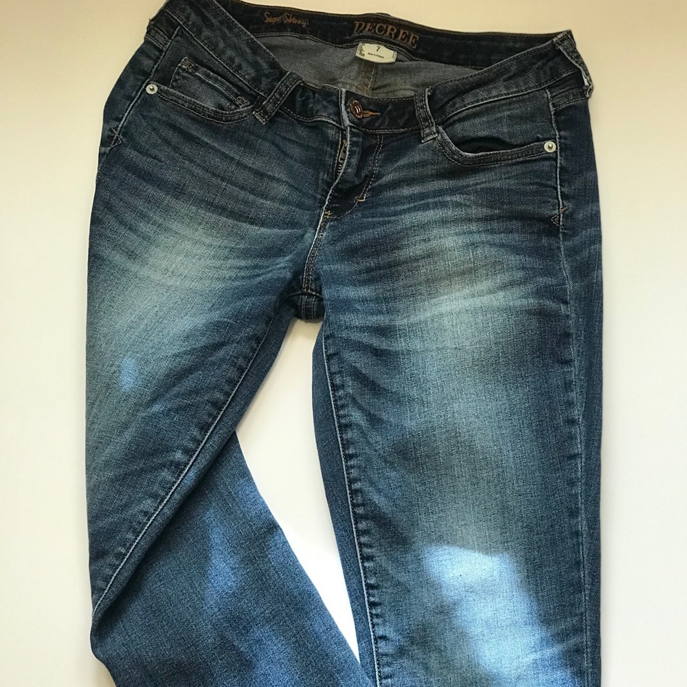 Decree Skinny Jeans Size 7